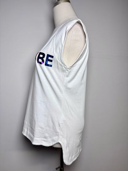 Women Size S Etre Cecile White La Bombe Pre-owned, NWT 100% Cotton T-shirt