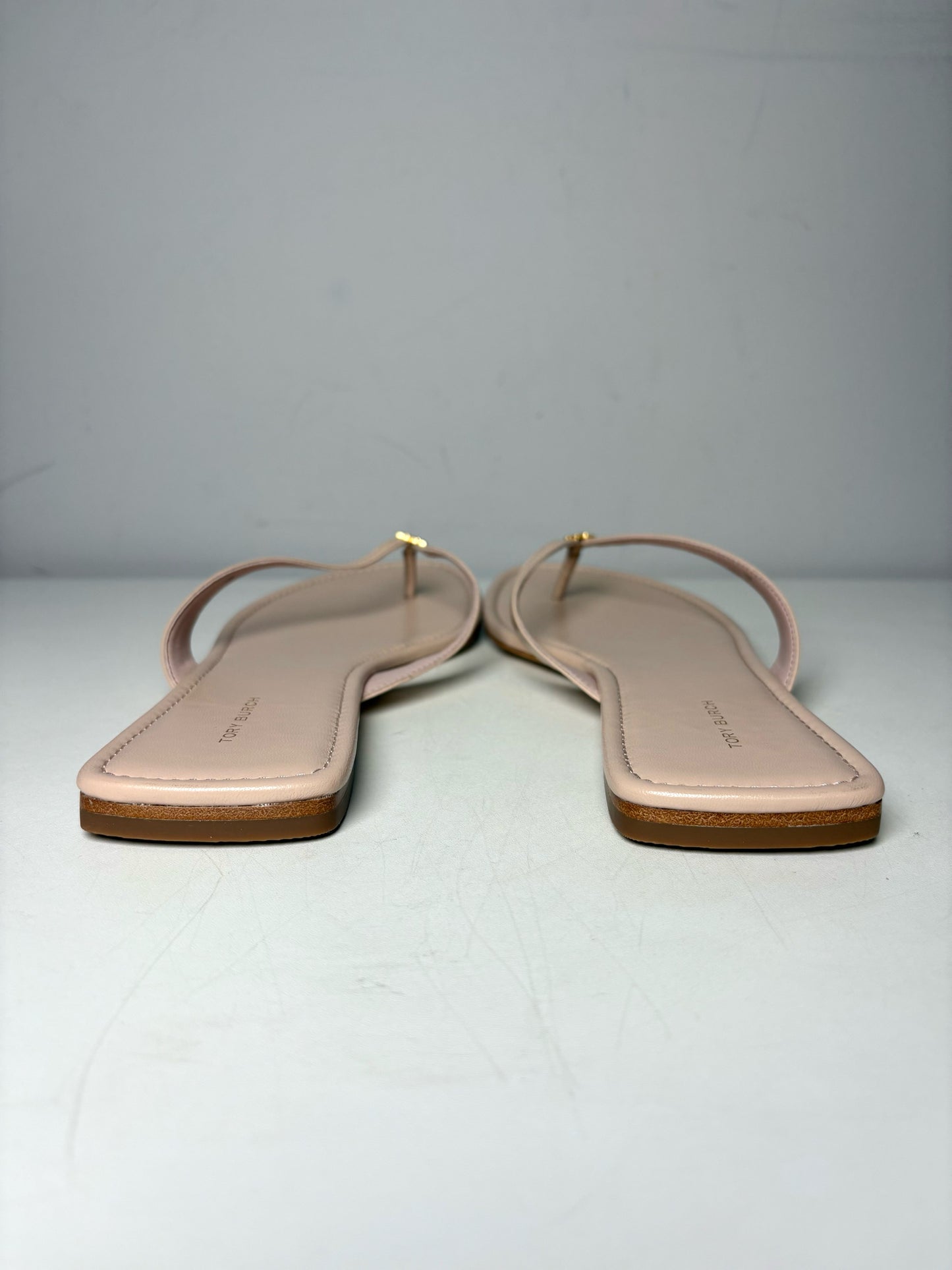W Shoe Size 10 Tory Burch Light Pink Leather Goat NWT, Pre-owned Sandals
