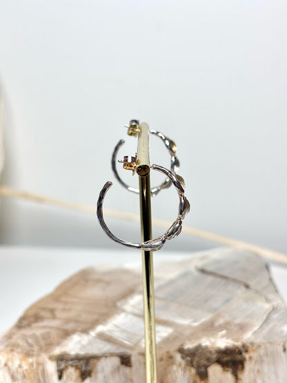 Ippolita Quartz Stone Rock Candy Hoop Earrings