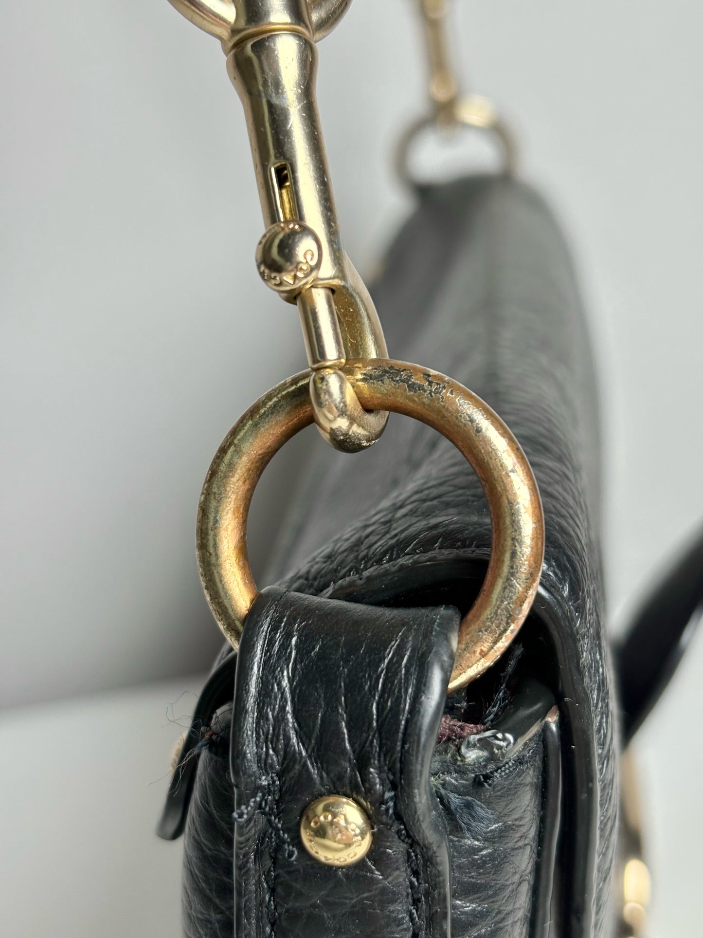 Coach 91105 Jade Shoulder Leather Pre-owned Purse