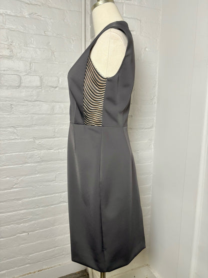 Women Size 8 Ph5 Black Solid Dress