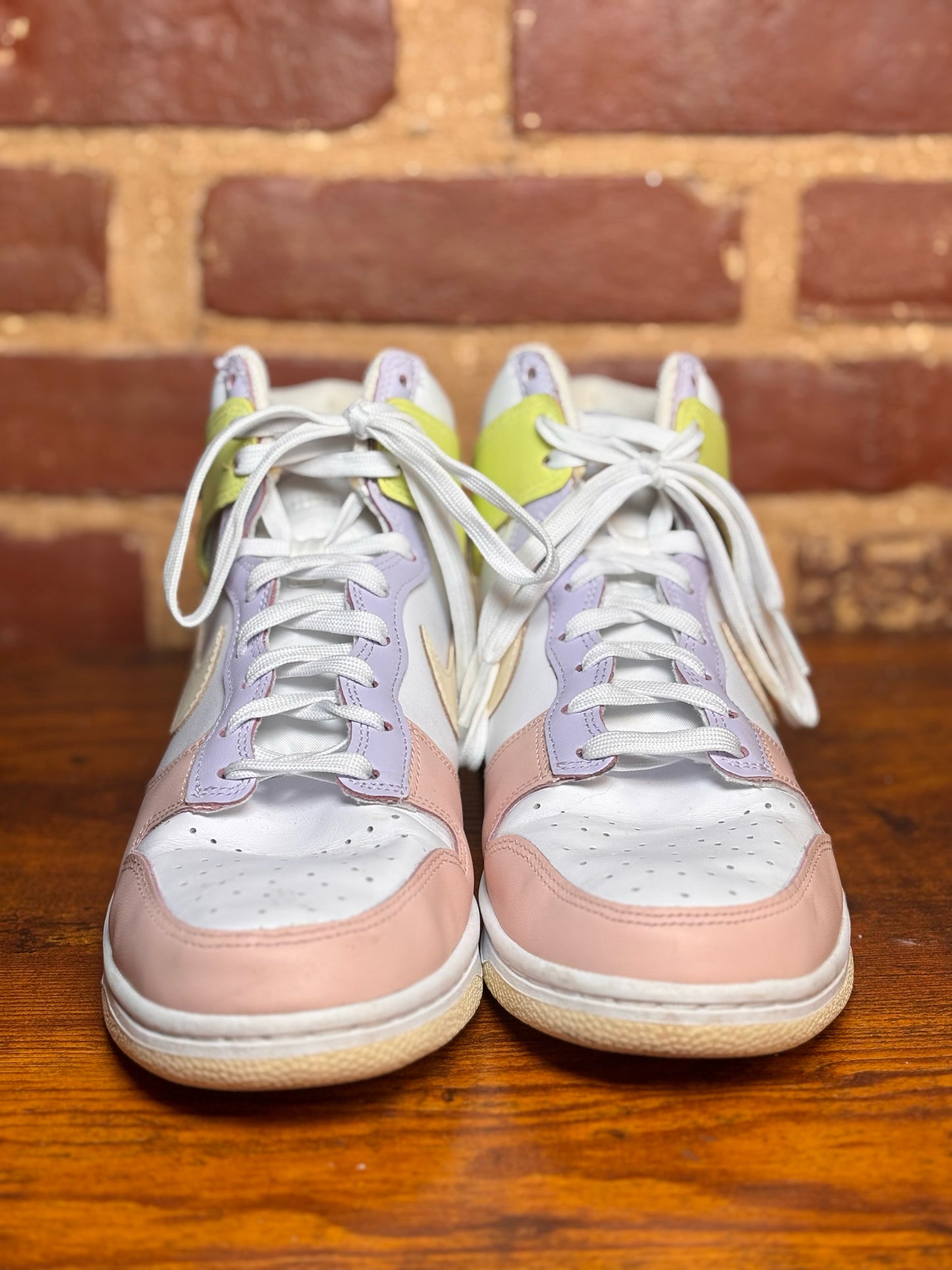 W Shoe Size 8.5 Nike Lemon Twist High Tops Pre-owned Sneakers