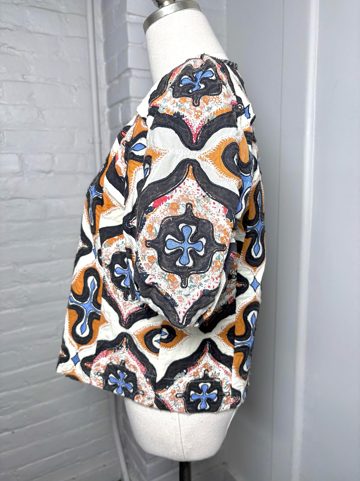 Women Size 2 Ulla Johnson multi brown Print Top