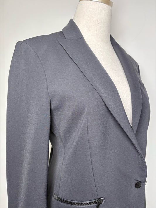 Women Size 6 Veronica Beard Black Solid Blazer