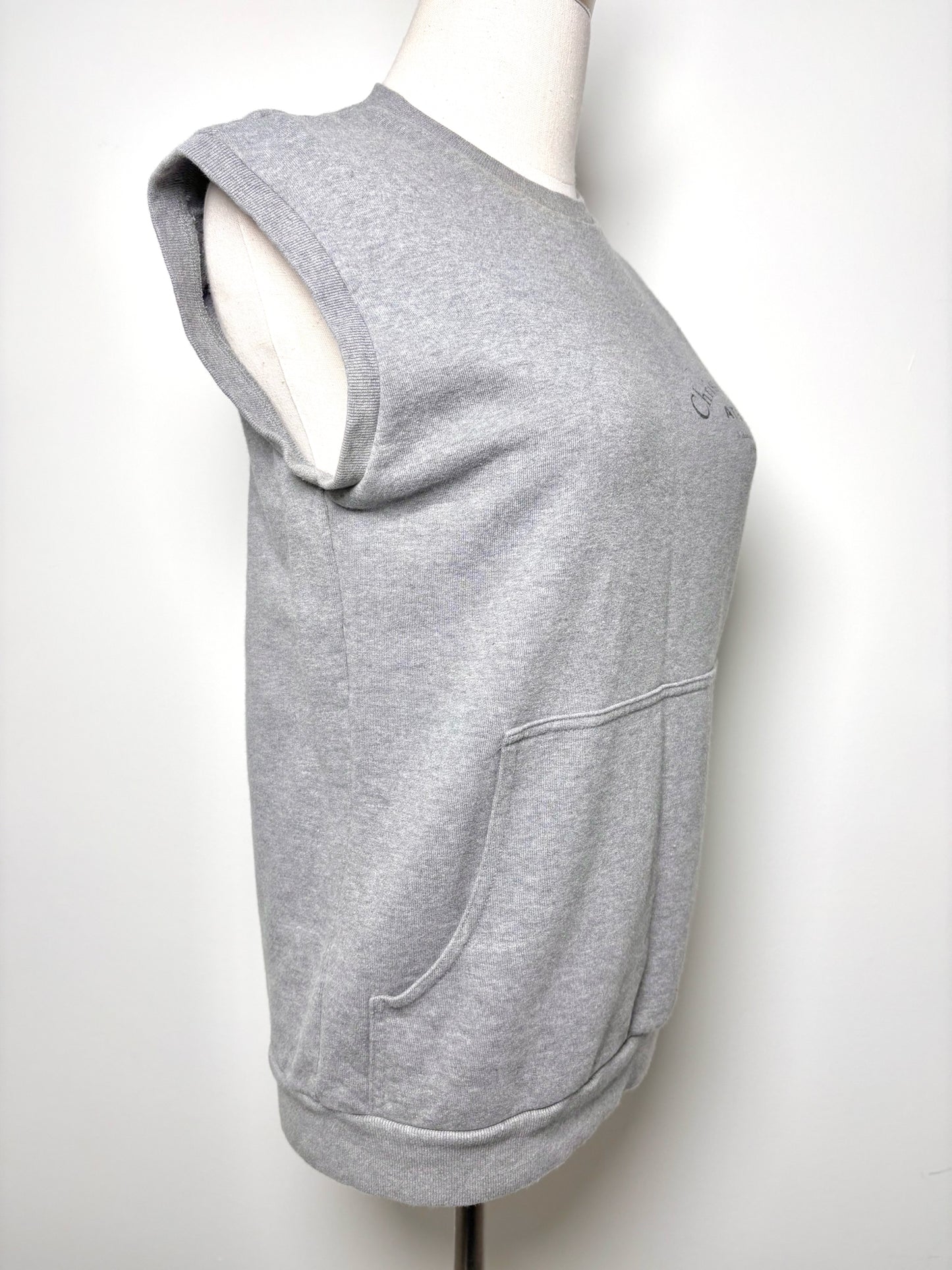Women Size XS Christian Dior Gray Print Top