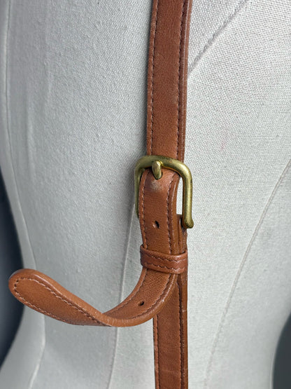 Women's Coach #9930 Murphy Vintage Leather Pre-owned Caramel Purse