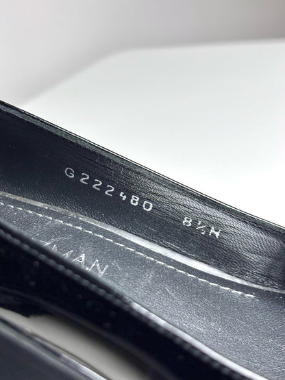 W Shoe Size 8.5N Stuart Weitzman Black Patent Leather Women's Pre-owned Pump