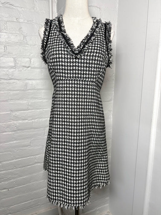 Women Size 2 Kate Spade New York Black & White Tweed Dress