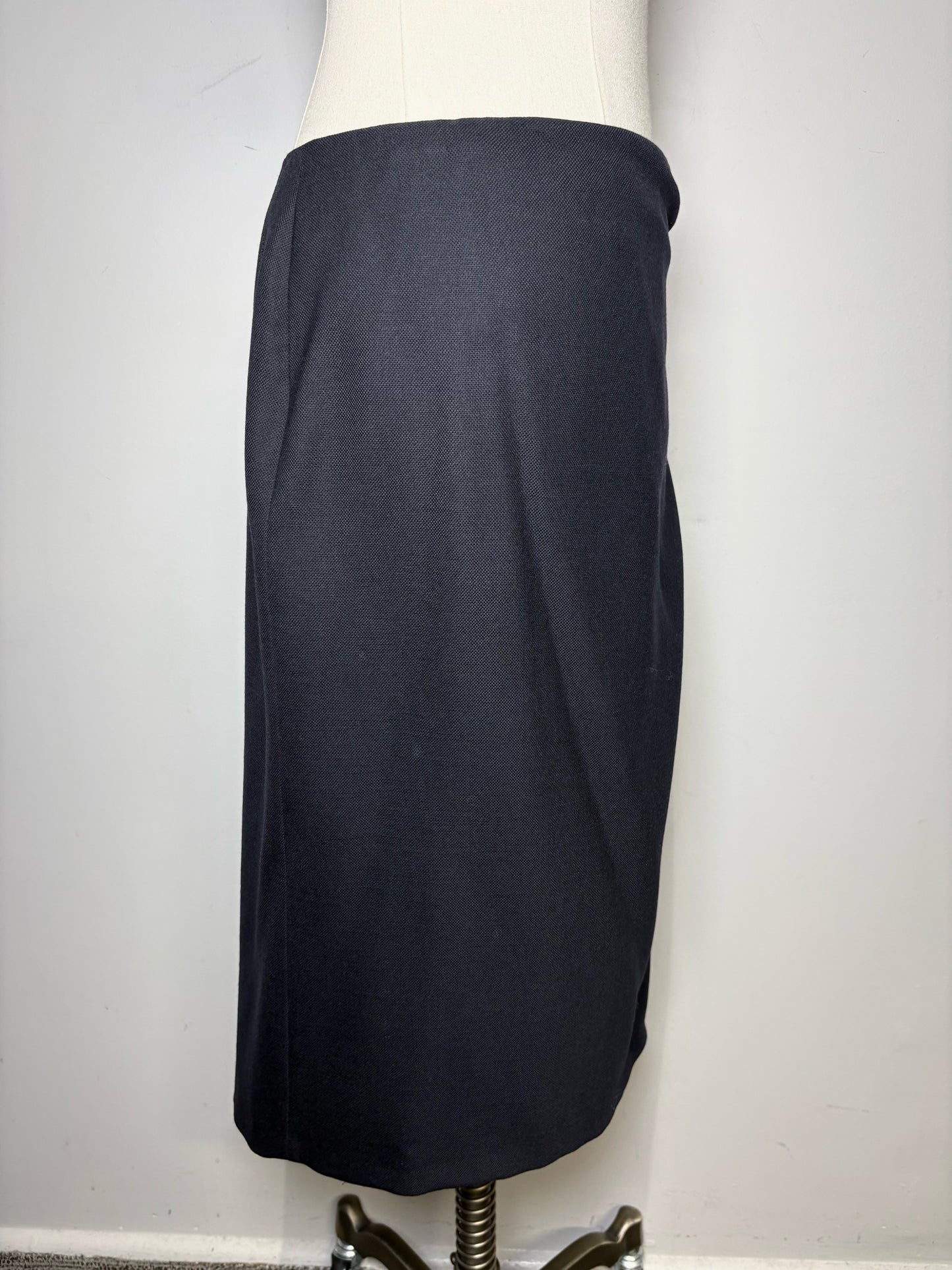 Women Size 38 (4 US) Jil Sander Navy Solid Women's Pre-owned, NWT Skirt
