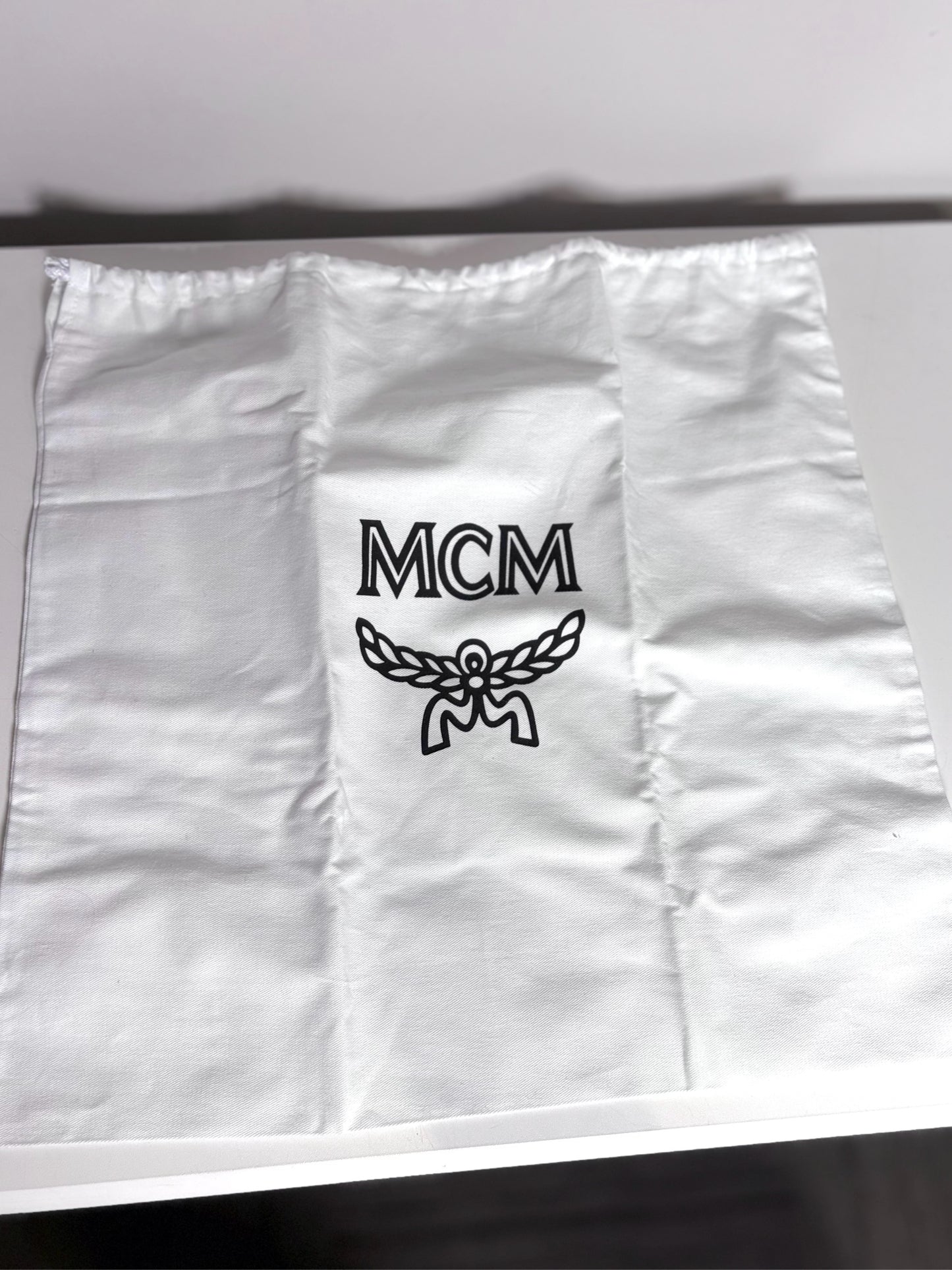 MCM Aren Monogram Black Visetos Tote Bag