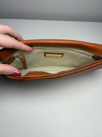 Women's Tory Burch Leather Pre-owned Brown Clutch Purse