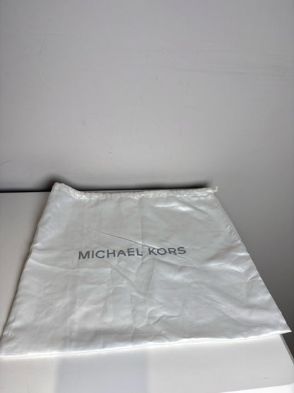 Women's Michael Kors Solid Leather Pre-owned Metallic Gold Small Purse