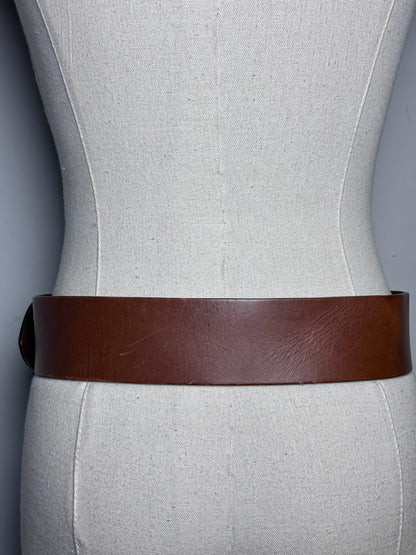 Burberry 27.5"-35" Womens Tan Leather Belt