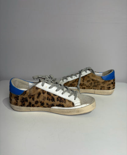 W Shoe Size 37 (7) Golden Goose Multi-Color Leather, Ponyhair Cowhide Sneakers