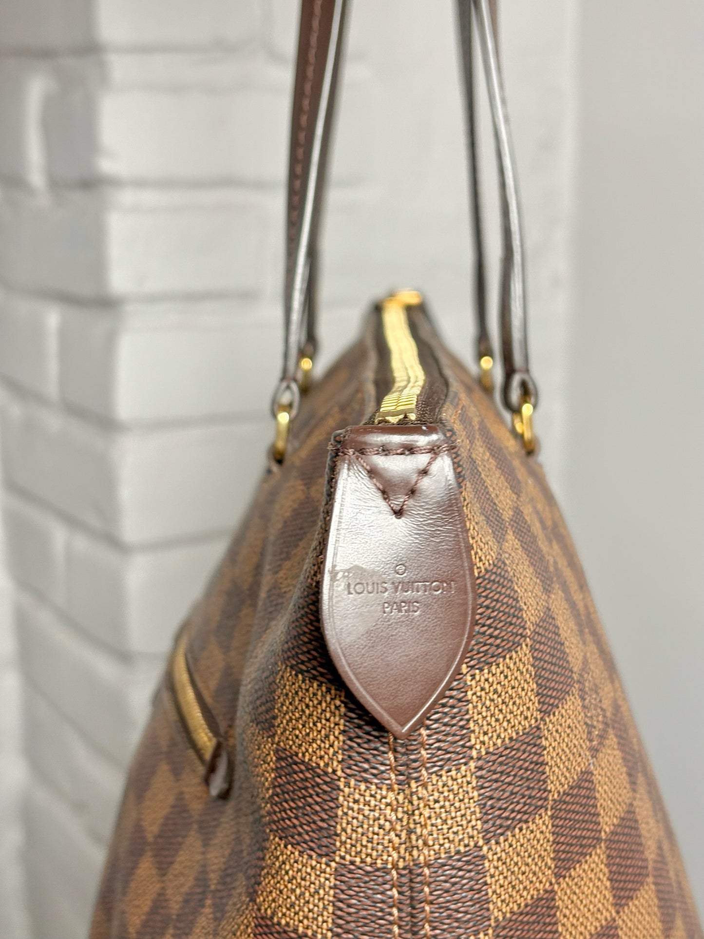 Louis Vuitton Iena Damier Brown Tote MM