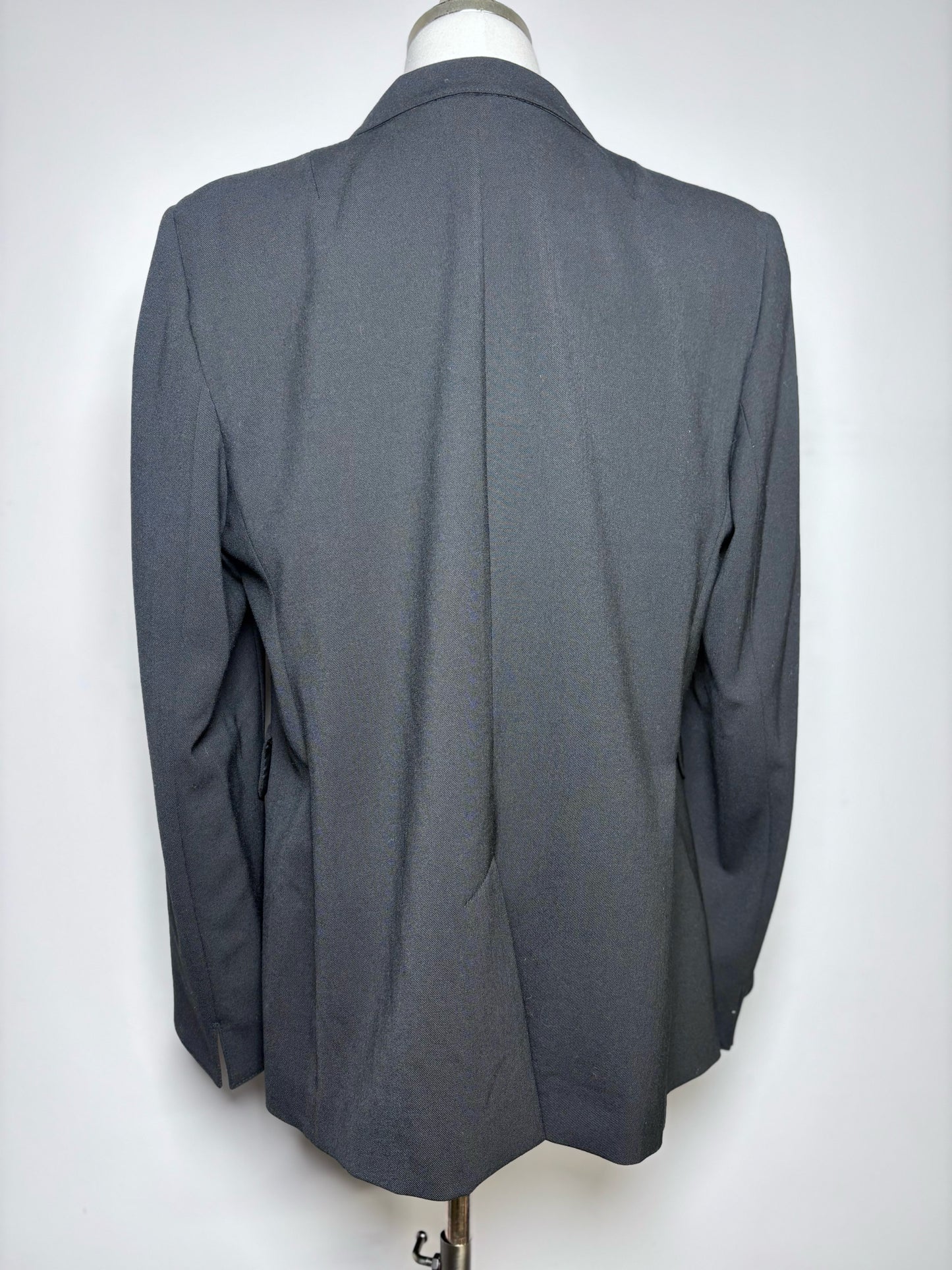Women Size 14 Akris Punto Black Wool Blend Pre-owned, NWT Blazer