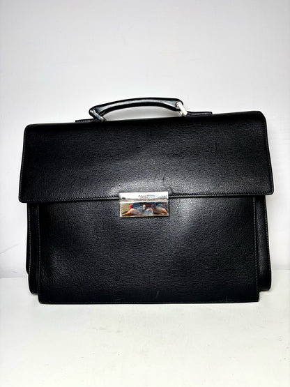 Men's Gucci Classic Leather Brown Briefase