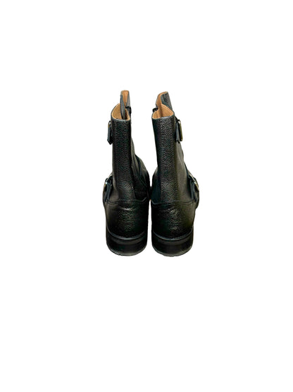 Mens Shoe Size 11 Paul Stuart Black Leather Solid Men's Boots
