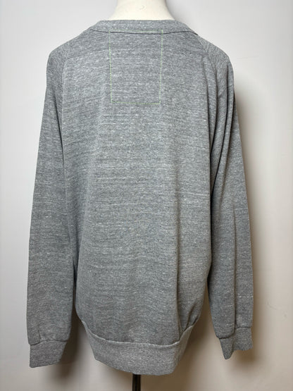 Women Size L Aviator Nation Gray Graphic Sweatshirt