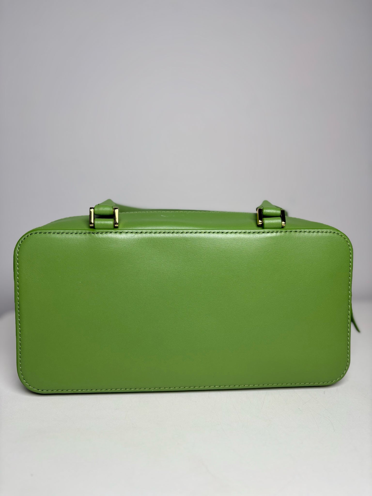 Veronica Beard Boxy Shoulder Leather Pre-owned, NWOT Lemongrass