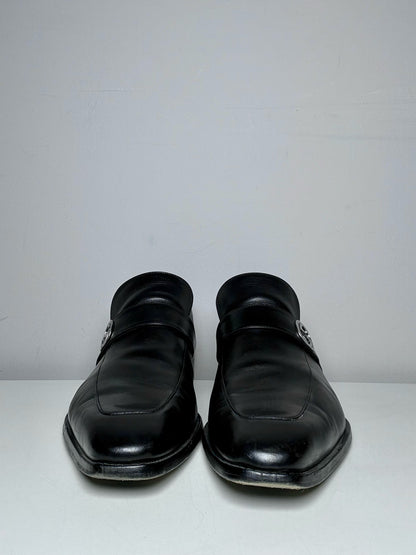 Men's Gucci Black Leather Size 11.5 Pre-owned Dress Shoes