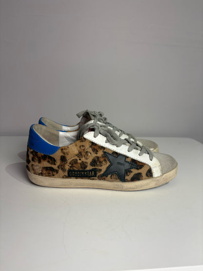 W Shoe Size 37 (7) Golden Goose Multi-Color Leather, Ponyhair Cowhide Sneakers