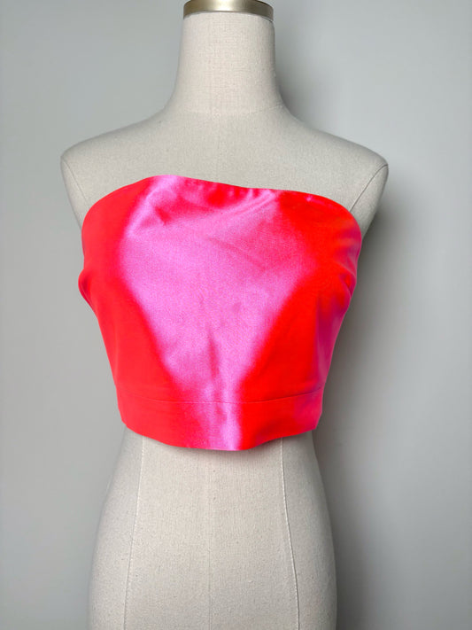Women Size S Milly Hot Pink Solid Top