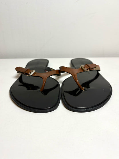 W Shoe Size 39 (9) Burberry Black Women's Sandals