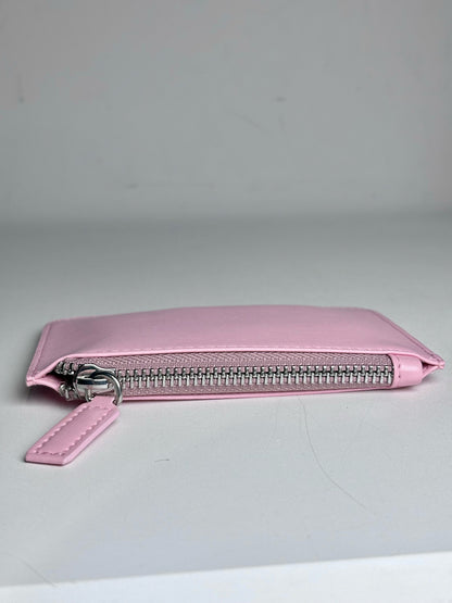 Fiorucci 90% Apple Leather Angels Pink Mini Wallet Pre-Owned