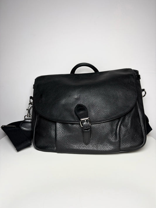 Mulholland Black Leather Men's Bag