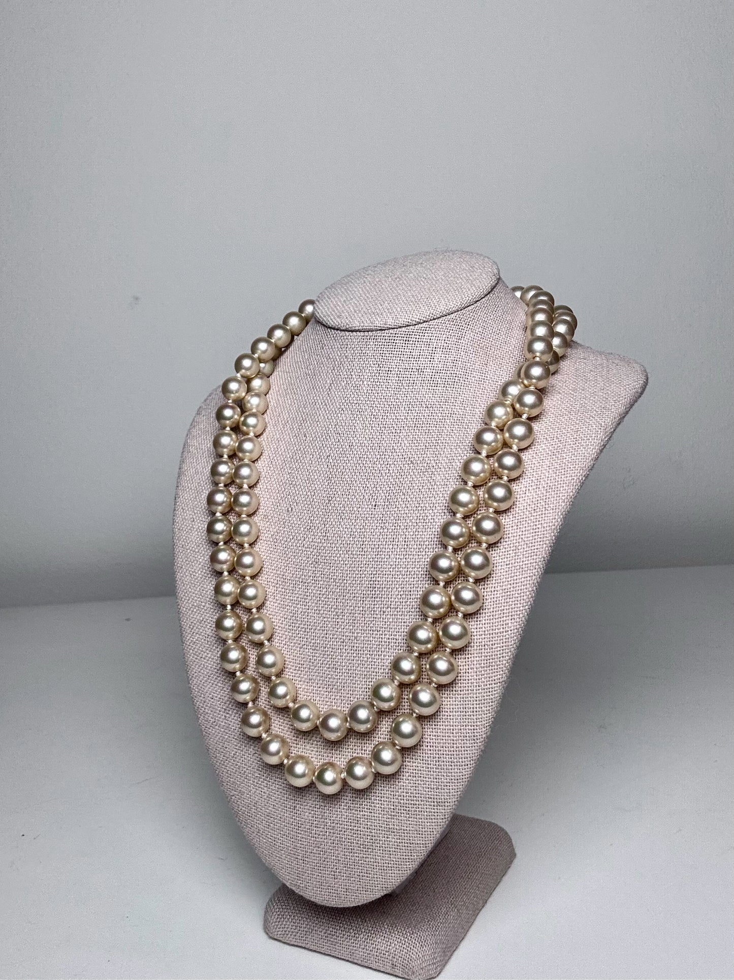 Majorica Simulated Pearls Vintage Necklace