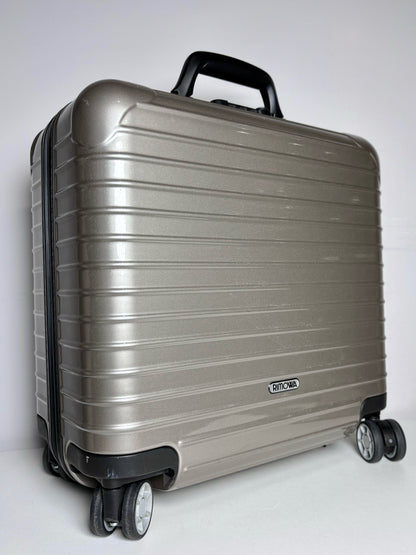 Rimowa Salsa 15" Taupe Sleeve Collection Suitcase Pre-owned