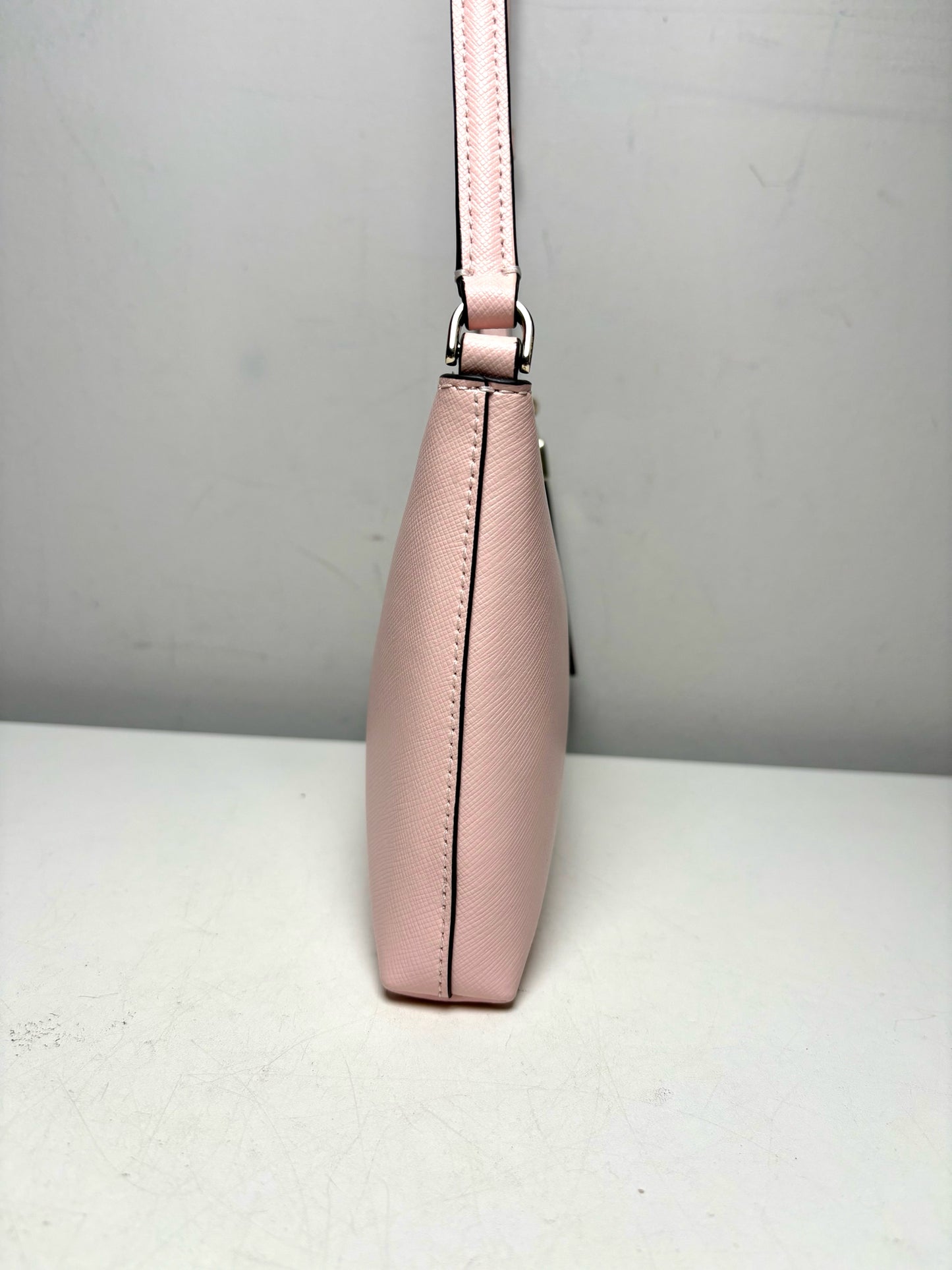 Women's Kate Spade Sadie Light Pink Saffiano Leather Pre-Owned Crossbody Purse