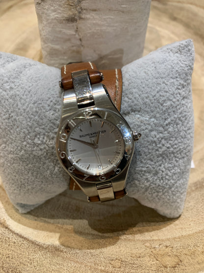 Baume & Mercier Wrap Leather Strap Watch