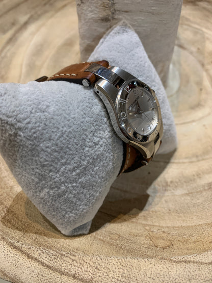 Baume & Mercier Wrap Leather Strap Watch
