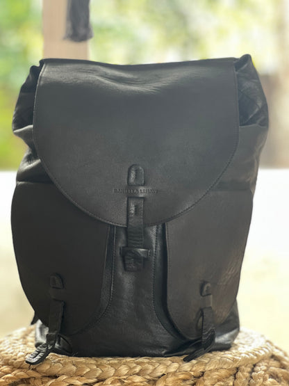 Daniella Lehavi Black Soft Leather Backpack