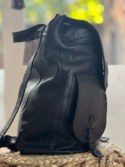 Daniella Lehavi Black Soft Leather Backpack