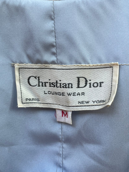 Christian Dior Vintage Blue Robe M
