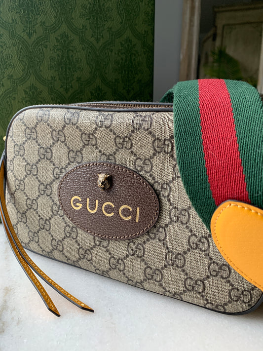 Gucci Neo Vintage Supreme Double G Messenger Bag