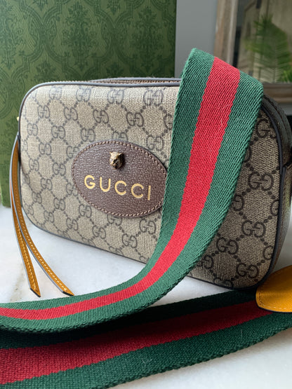Gucci Neo Vintage Supreme Double G Messenger Bag