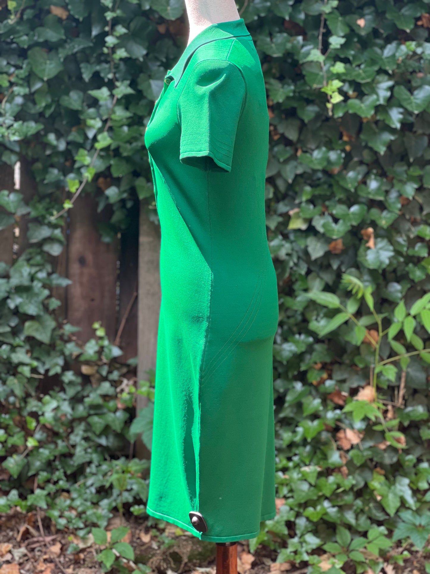 Yigal Azrouel Emerald Green Knit Dress Size M