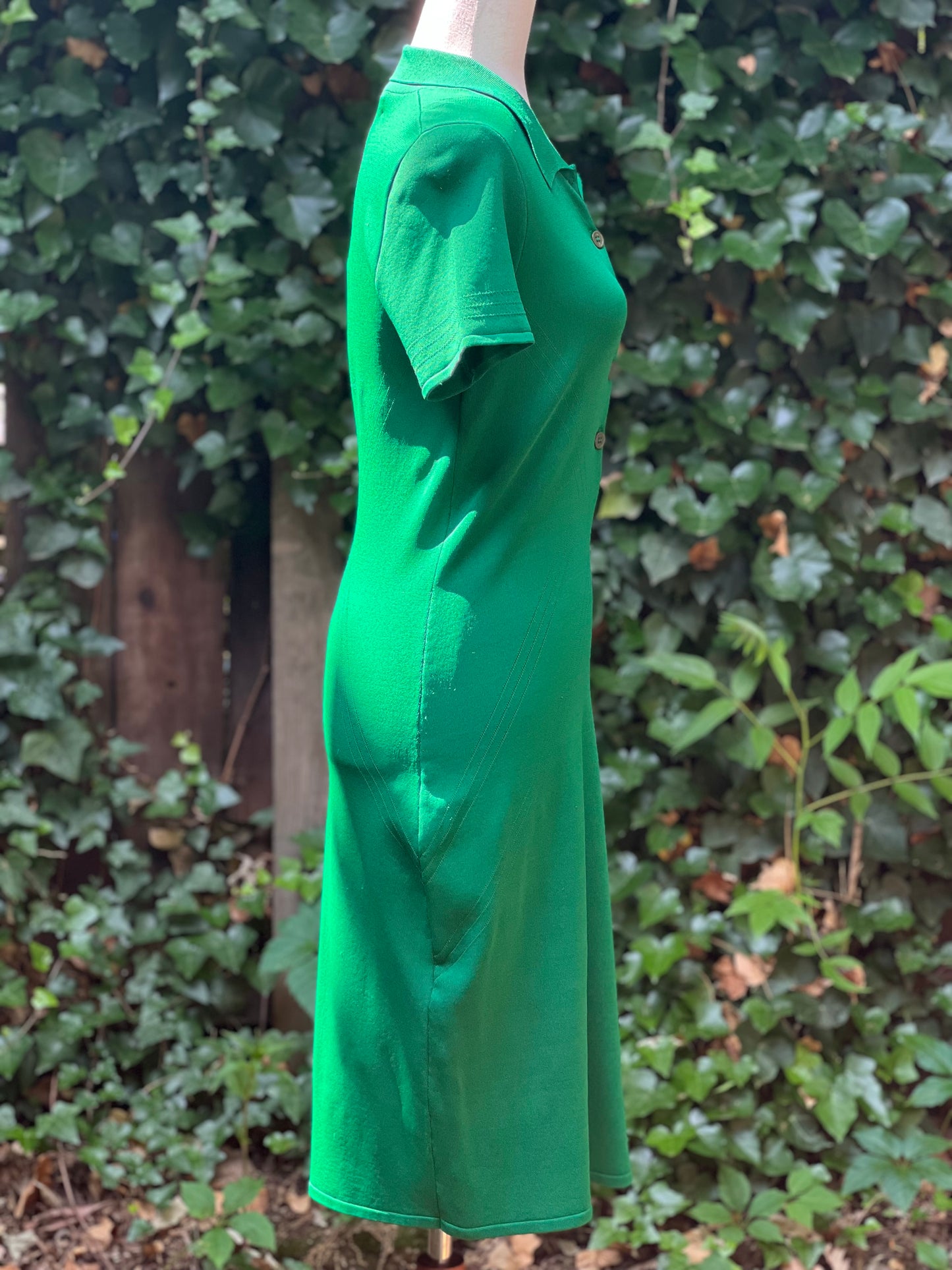 Yigal Azrouel Emerald Green Knit Dress Size M