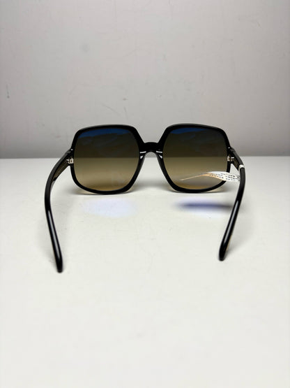 Tom Ford Women's NWT, Pre-owned Black Acetate Sunglasses