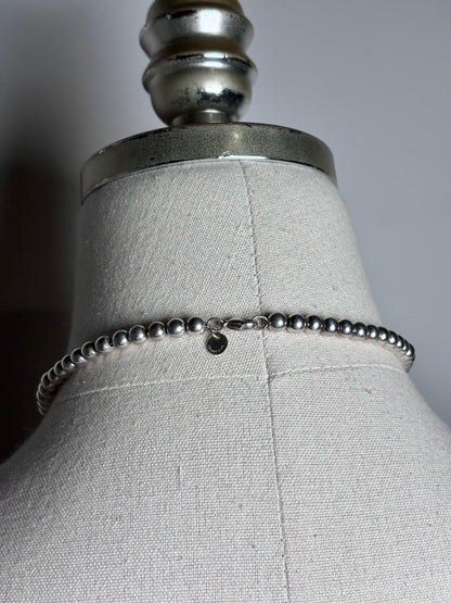 Tiffany & Co. Graduated Balls Sterling Silver Pre-owned Necklace
