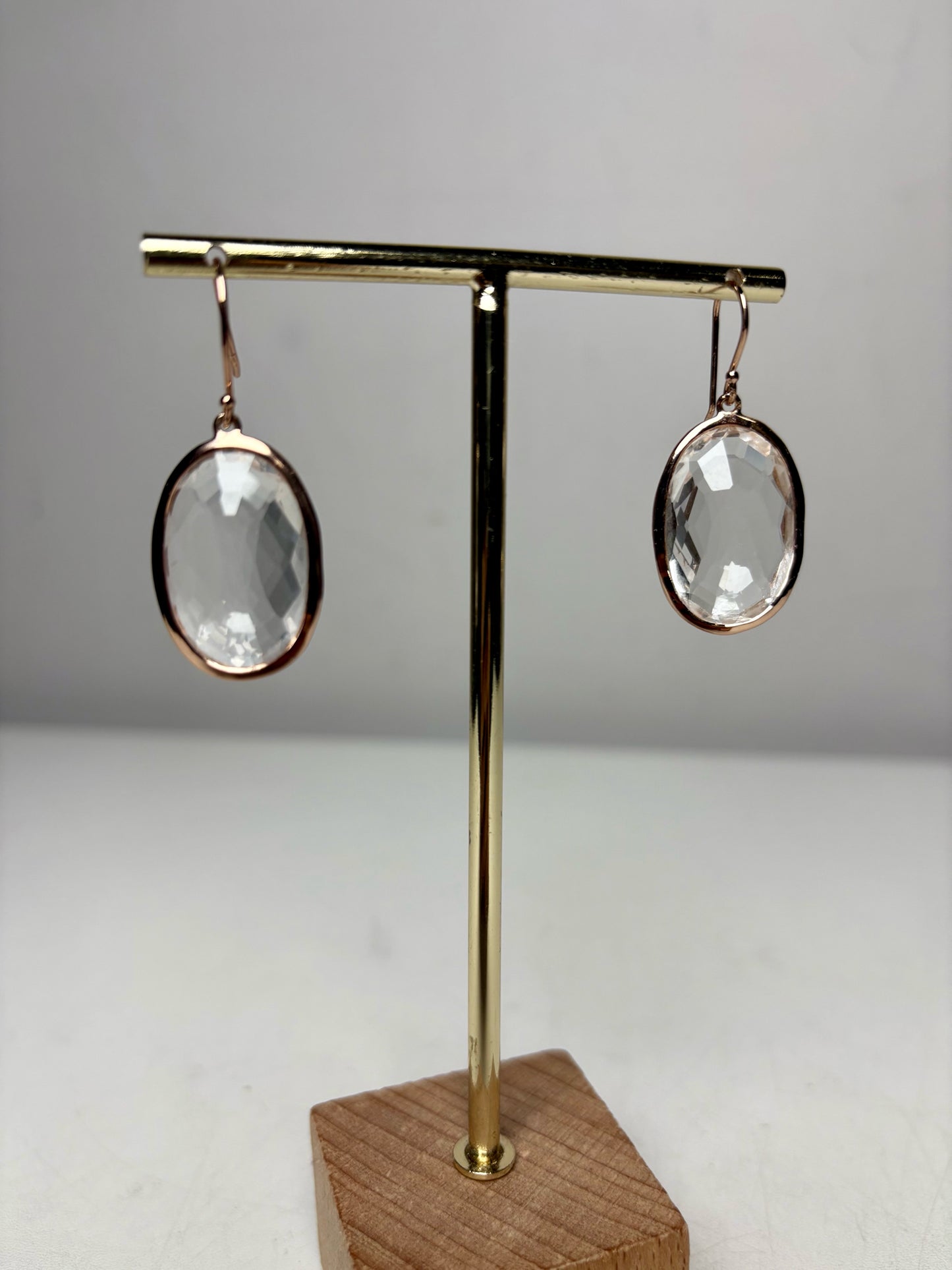 Ippolita Rock Candy Rose Quartz Light Pink Earrings Pre-owned