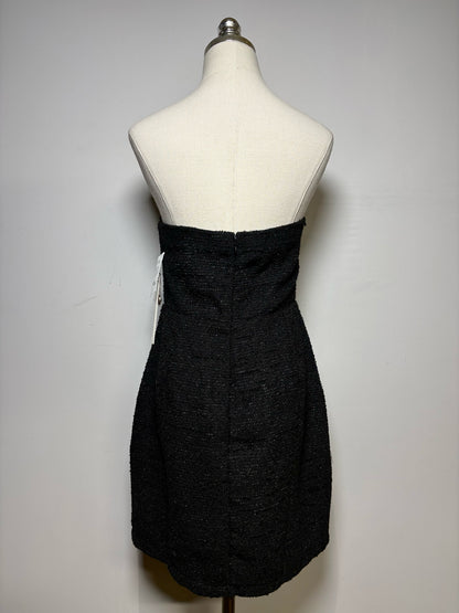Size L Aqua Black & Gold Women's Polyester, Spandex NWT, Pre-owned Dress