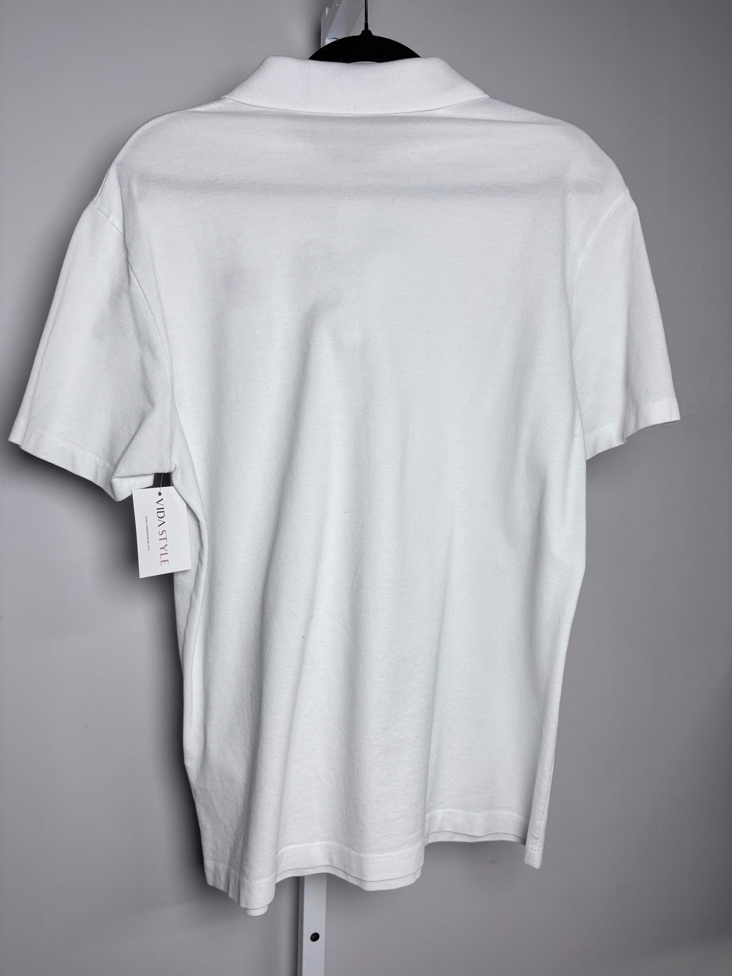Mens Size XL Versace White Cotton Solid Men's Shirt