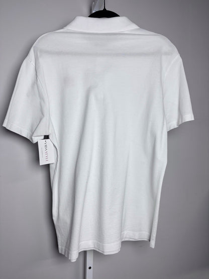 Mens Size XL Versace White Cotton Solid Men's Shirt