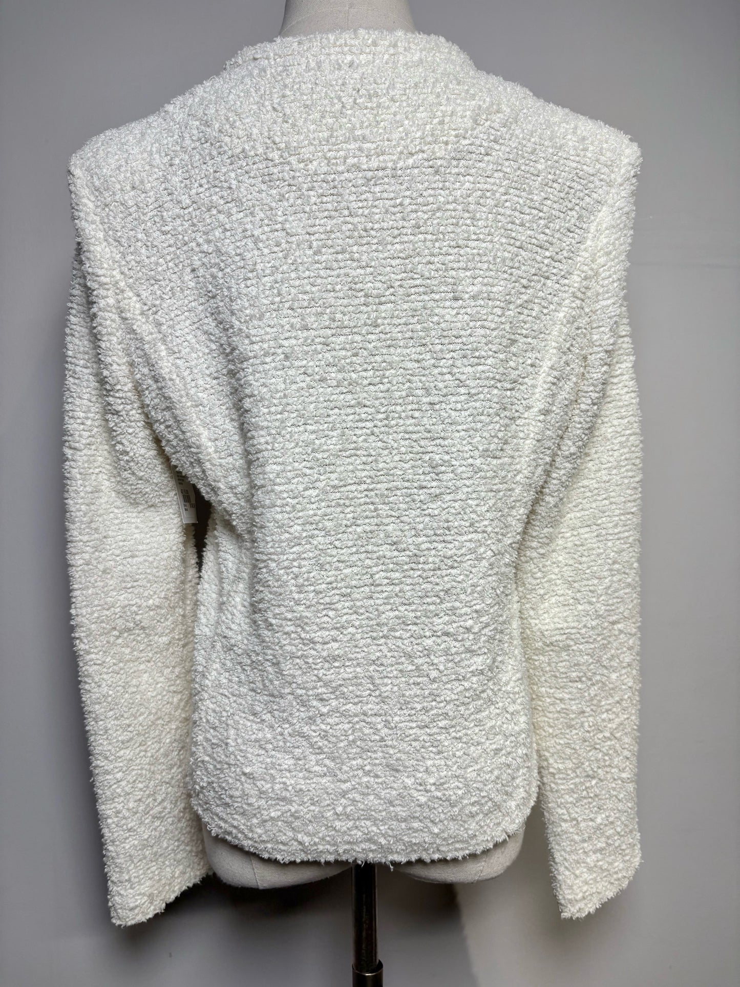 Women Size 42 ( 6 US) IRO Off-white Textured Blazer