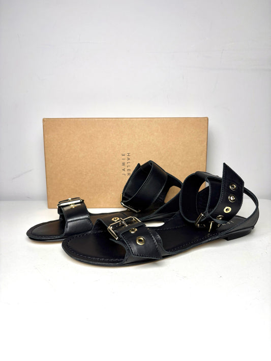 W Shoe Size 41 (10 US) Jamie Haller Black Leather Gladiator NWT Sandal